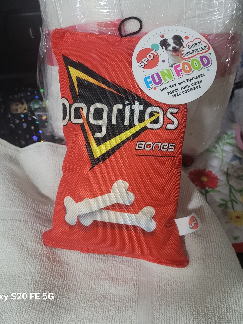 Fun Food Dogritos Dog Toy